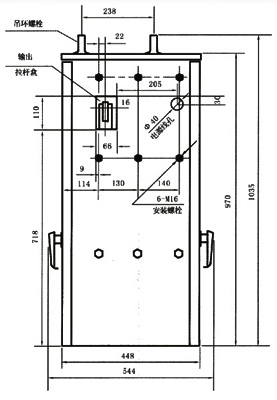 CT24型彈簧操動機構(gòu)(側(cè)輸出)