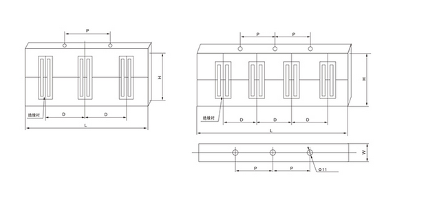 低壓開關(guān)柜母線夾
